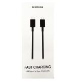 USB DATA CABLE TYPE C EP-DG977 FAST CHARGING (3A) PER SAMSUNG GALAXY NOTE 10 N970F / NOTE20 N980F NERO