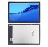 TOUCHSCREEN + DISPLAY LCD DISPLAY COMPLETO SENZA FRAME PER HUAWEI MEDIAPAD T5 10 AGS2-L03 AGS2-W09 AGS2-W19 LTE WIFI NERO  (SENZA HOME) (SENZA LOGO)