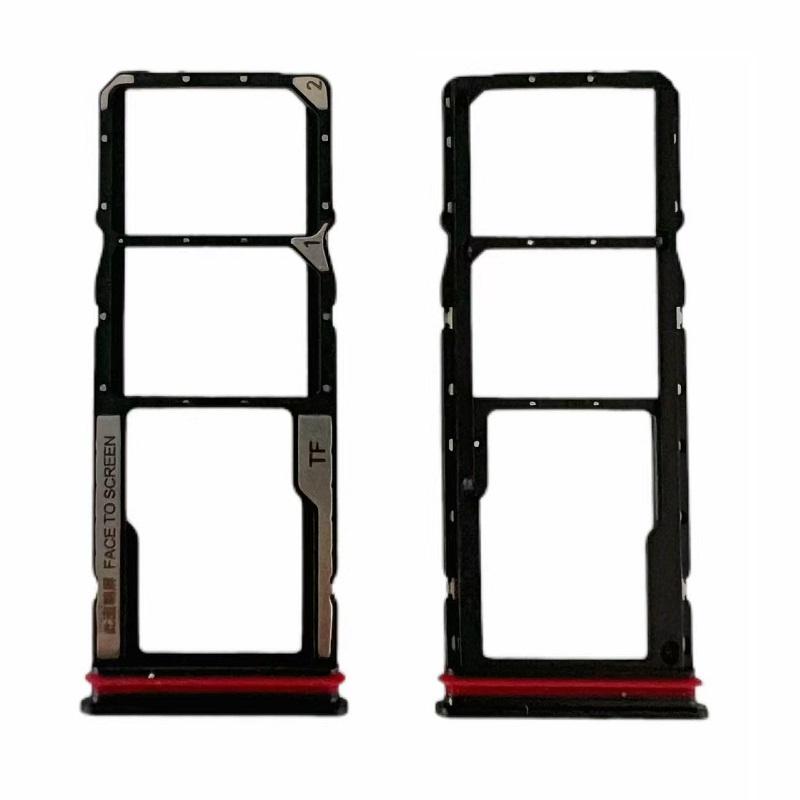 DUAL SIM TRAY PER XIAOMI REDMI 15C 4G (25078RA3EA 25078RA3EL) GRIGIO / NERO