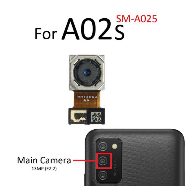 CAMERA POSTERIORE 13MP PER SAMSUNG GALAXY A02s A025F / A025G / M02S ...