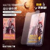QI-VERSE PELLICOLA DI VETRO TEMPERATO OPACO PER APPLE IPHONE 16 PRO MAX / IPHONE 17 PRO MAX