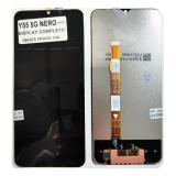 DISPLAY LCD + TOUCHSCREEN DISPLAY COMPLETO SENZA FRAME PER VIVO Y35 / Y55 5G / Y55S / Y76S NERO ORIGINALE
