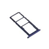 DUAL SIM TRAY PER HUAWEI Y6 2019 / Y6 PRO 2019 / HONOR 8A / Y6S / Y6 PRIME 2019 MRD-LX1 BLU