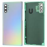 COVER POSTERIORE PER SAMSUNG GALAXY NOTE 10 PLUS N975F ARGENTO