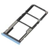 SIM TRAY PER XIAOMI REDMI 10C (220333QAG 220333QBI 220333QNY) BLU