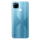 COVER POSTERIORE PER REALME C21Y (RMX3261 RMX3263) BLU ORIGINALE