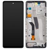 DISPLAY LCD + TOUCHSCREEN DISPLAY COMPLETO + FRAME PER MOTOROLA MOTO G51 5G (XT2171-2) NERO ORIGINALE (SERVICE PACK 5D68C20028)