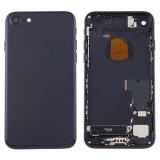 COVER POSTERIORE CON RICAMBI PER IPHONE 7G 4.7 NERO MATERIALE ORIGINALE