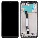 DISPLAY LCD + TOUCHSCREEN DISPLAY COMPLETO + FRAME PER XIAOMI REDMI NOTE 8 (M1908C3JH M1908C3JG M1908C3JI) / REDMI NOTE 8 2021 (M1908C3JGG) NERO ORIGINALE (SERVICE PACK)