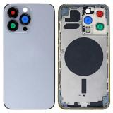 COVER POSTERIORE PER APPLE IPHONE 13 PRO 6.1 BLU MATERIALE ORIGINALE
