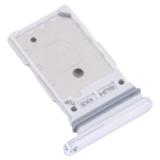 DUAL SIM TRAY PER SAMSUNG GALAXY S22 ULTRA 5G S908B BIANCO