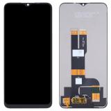 DISPLAY LCD + TOUCHSCREEN DISPLAY COMPLETO SENZA FRAME PER REALME C31 (RMX3501) NERO ORIGINALE