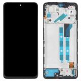 TOUCHSCREEN + DISPLAY OLED DISPLAY COMPLETO + FRAME PER XIAOMI REDMI NOTE 11 PRO 4G (2201116TG 2201116TI) NERO