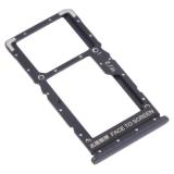 SIM TRAY PER XIAOMI REDMI NOTE 10 5G (M2103K19G M2103K19C) NERO