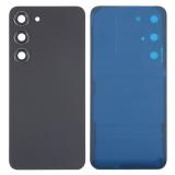 COVER POSTERIORE PER SAMSUNG GALAXY S23 S911B NERO FANTASMA