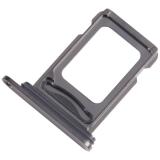 SIM TRAY PER APPLE IPHONE 15 PRO 6.1 (A2848 A3101 A3102) / IPHONE 15 PRO MAX 6.7 (A2849 A3105 A3106) NERO