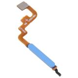 TASTO HOME + IMPRONTE FLEX COMPLETO PER XIAOMI REDMI NOTE 12S (2303CRA44A 23030RAC7Y 2303ERA42L) BLU