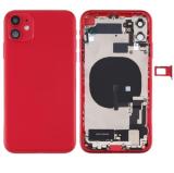 COVER POSTERIORE CON RICAMBI PER APPLE IPHONE 11 6.1 ROSSO MATERIALE ORIGINALE