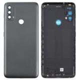 COVER POSTERIORE PER MOTOROLA MOTO E40 (XT2159-3) GRIGIO / NERO