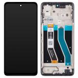 DISPLAY LCD + TOUCHSCREEN DISPLAY COMPLETO + FRAME PER MOTOROLA MOTO G62 5G (XT2223) NERO ORIGINALE (SERVICE PACK 5D68C20934)