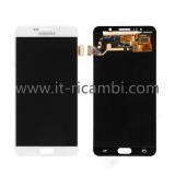 TOUCHSCREEN + DISPLAY LCD DISPLAY COMPLETO SENZA FRAME PER SAMSUNG GALAXY NOTE 5 N920F BIANCO