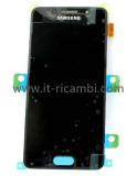 TOUCHSCREEN + DISPLAY LCD DISPLAY COMPLETO SENZA FRAME PER SAMSUNG GALAXY A310F NERO ( A3 2016 )