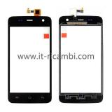 TOUCH E VETRO PER WIKO BLOOM S4700 NERO