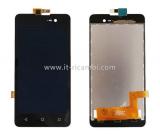 DISPLAY LCD + TOUCHSCREEN DISPLAY COMPLETO SENZA FRAME PER WIKO LENNY 2 NERO