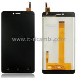 DISPLAY LCD + TOUCHSCREEN DISPLAY COMPLETO SENZA FRAME PER WIKO JERRY MAX NERO