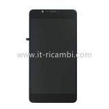 DISPLAY LCD + TOUCHSCREEN DISPLAY COMPLETO SENZA FRAME PER WIKO TOMMY 2 PLUS NERO