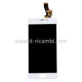 TOUCHSCREEN + DISPLAY LCD DISPLAY COMPLETO SENZA FRAME PER MEIZU M3S / M3S MINI / MEILAN 3S Y685C Y685Q BIANCO