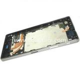 COVER CENTRALE MIDDLE FRAME PER SONY XPERIA Z5 PREMIUM E6853 BIANCO