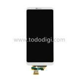 DISPLAY LCD + TOUCHSCREEN DISPLAY COMPLETO SENZA FRAME PER LG G6 H870 BIANCO ORIGINALE