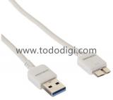 CAVO DI DATI ET- DQ10Y0WE PER SAMSUNG GALAXY NOTE3 N9005 BIANCO ORIGINALE