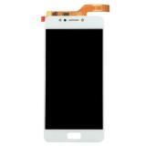 DISPLAY LCD + TOUCHSCREEN DISPLAY COMPLETO SENZA FRAME PER ASUS ZENFONE 4 MAX ZC520KL X00HD 5.2" BIANCO