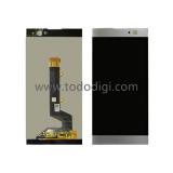 DISPLAY LCD + TOUCHSCREEN DISPLAY COMPLETO SENZA FRAME PER SONY XPERIA XA2 H3113 H3123 H4113 ARGENTO