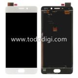 DISPLAY LCD + TOUCHSCREEN DISPLAY COMPLETO SENZA FRAME PER MEIZU M6 NOTE / MEILAN NOTE 6 M721 BIANCO