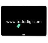 TOUCHSCREEN + DISPLAY LCD DISPLAY COMPLETO SENZA FRAME PER HUAIWEI MEDIAPAD T5 10 AGS2-L03 AGS2-W09 AGS2-W19 WIFI NERO (CON HOME)