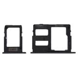 SIM TRAY PER SAMSUNG GALAXY J6 PLUS J6+ J610F J610G NERO