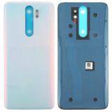 COVER POSTERIORE PER XIAOMI REDMI NOTE 8 PRO BIANCO ORIGINALE