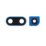 SET 2 PEZZI SUPPORTO CAMERA PER HUAWEI NOVA 4 AURORA BLU