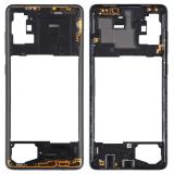 COVER CENTRALE B PER SAMSUNG GALAXY A71 A715F NERO