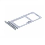 DUAL SIM TRAY PER SAMSUNG GALAXY NOTE 10 LITE N770F BIANCO