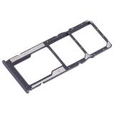 DUAL SIM TRAY PER XIAOMI REDMI 12C (22120RN86G 22120RN86I 22126RN91Y 2212ARNC4L) GRIGIO / NERO