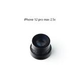 CAMERA 2.5X PERLA A LUCE BLU PER APPLE IPHONE 12 PRO MAX 6.7