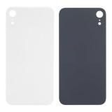 COVER POSTERIORE DI VETRO (BIG HOLE) PER APPLE IPHONE XR 6.1 BIANCO