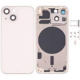 COVER POSTERIORE PER APPLE IPHONE 13 MINI 5.4 BIANCO