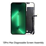 TOUCHSCREEN + DISPLAY LCD DISPLAY COMPLETO PER APPLE IPHONE 13 PRO MAX 6.7 INCELL JCID (DIAGNOSTICABILE NON È NECESSARIO TRAPIANTARE L'IC DELLO SCHERMO ORIGINALE)