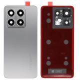 COVER POSTERIORE PER XIAOMI 14T (2406APNFAG) GRIGIO ORIGINALE