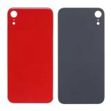 COVER POSTERIORE DI VETRO (BIG HOLE) PER APPLE IPHONE XR 6.1 ROSSO